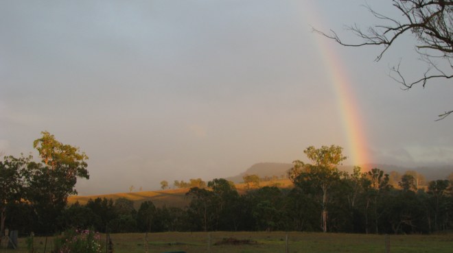 This morning's rainbow blessings...